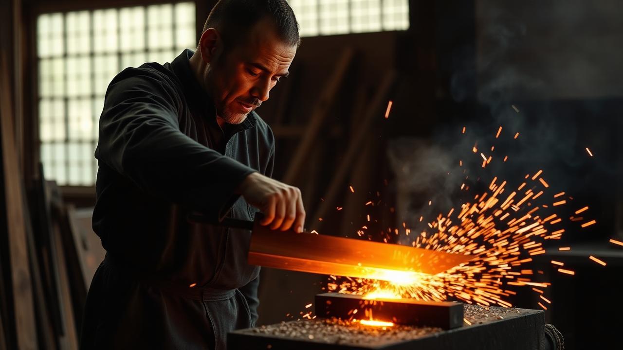 Hand-Forged Irons — editorial detail