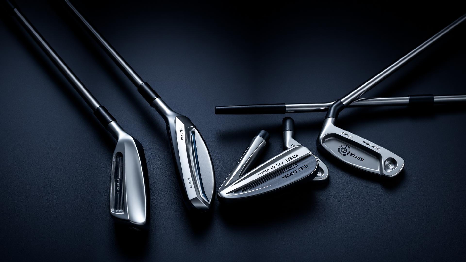 Drivers, Irons, Wedges & Putters — editorial illustration