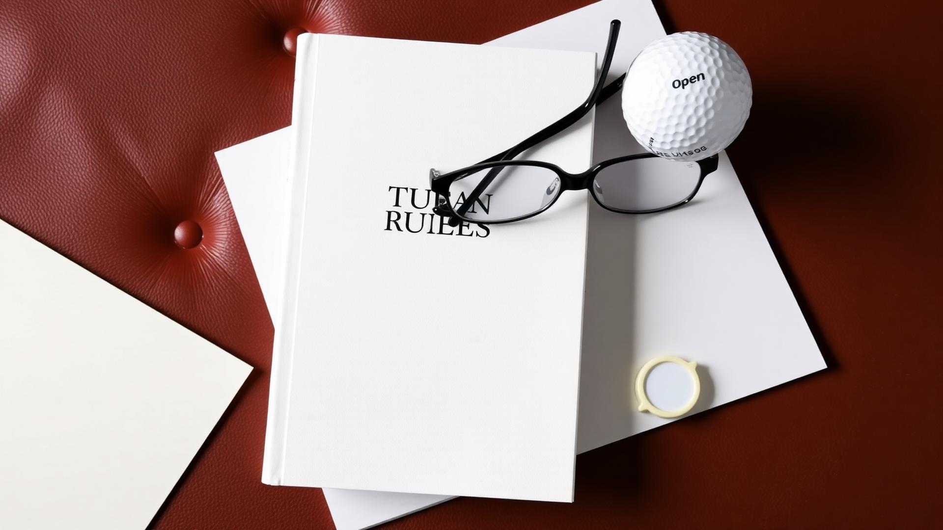 Rules of Golf — editorial illustration
