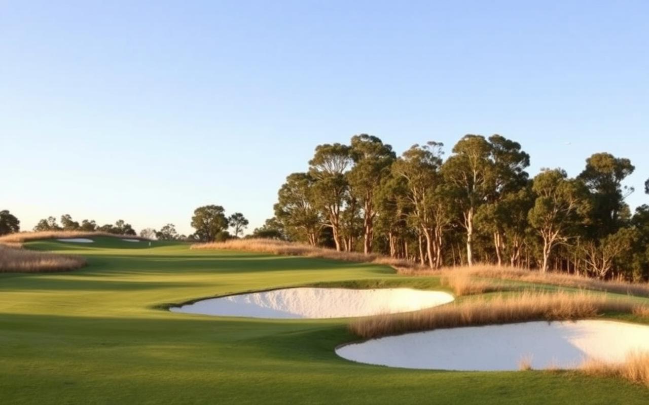 Melbourne Sandbelt — editorial photograph