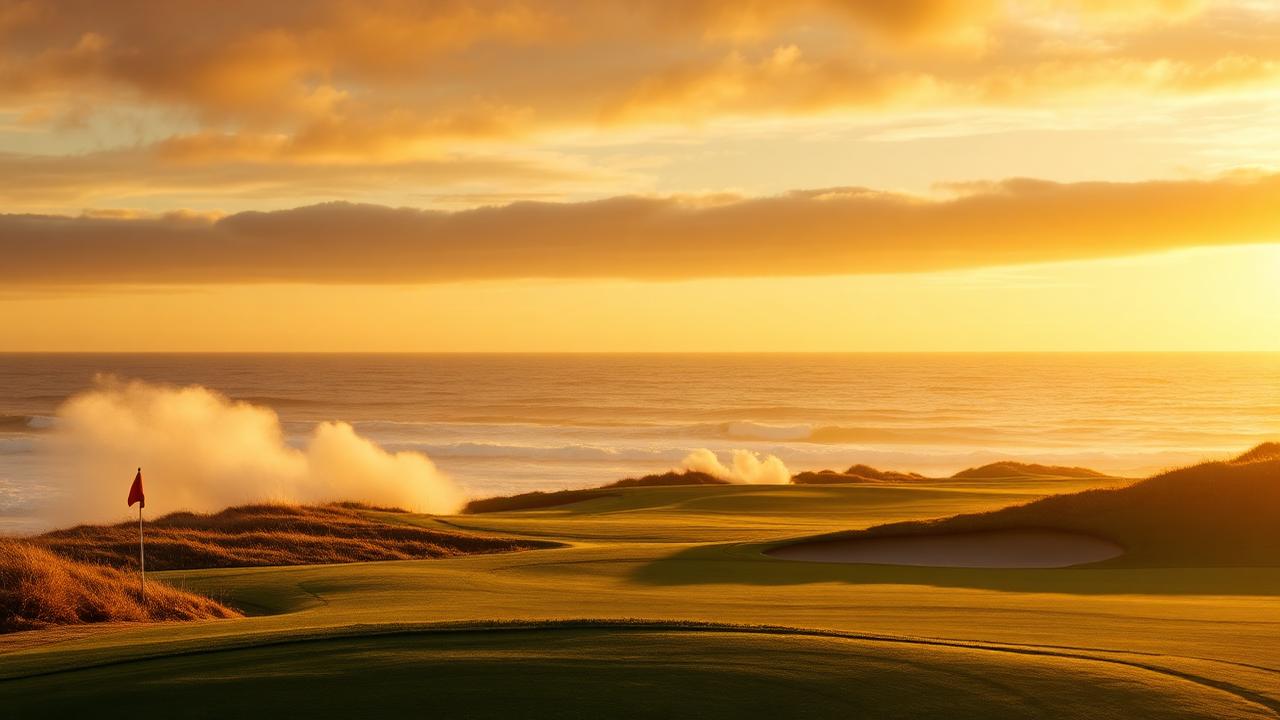 Pebble Beach Peak Season — editorial detail